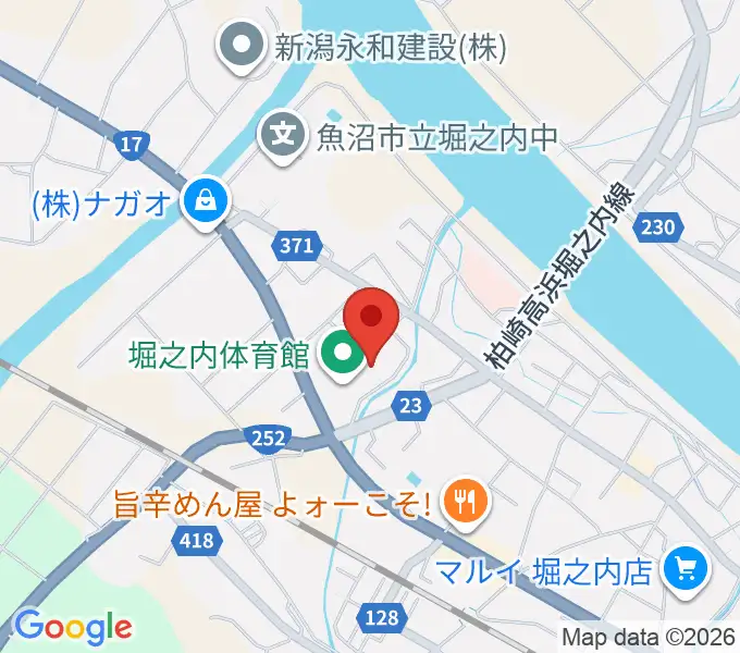 FMうおぬまの地図