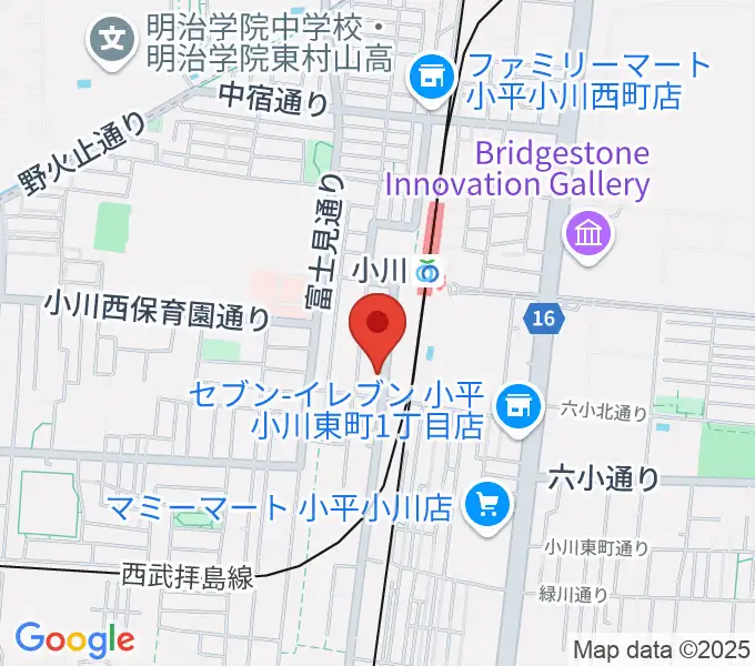 NMCギャラリー＆スタジオの地図