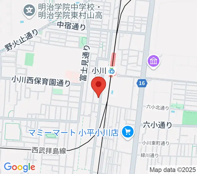 NMCギャラリー＆スタジオの地図
