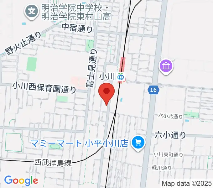 NMCギャラリー&スタジオの地図