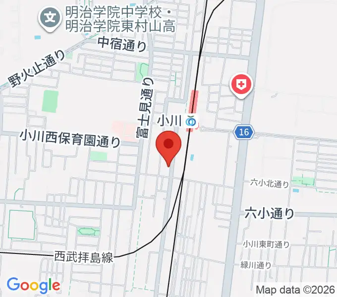 NMCギャラリー&スタジオの地図