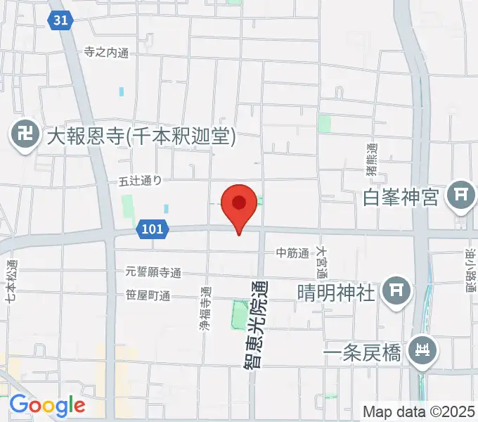 studio INOの地図