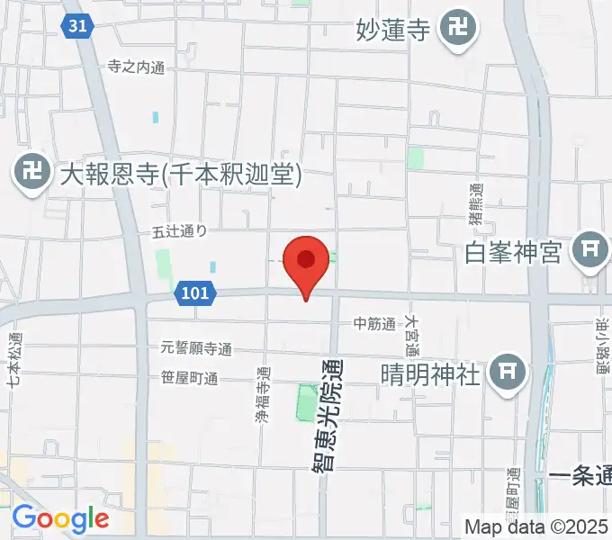 studio INOの地図