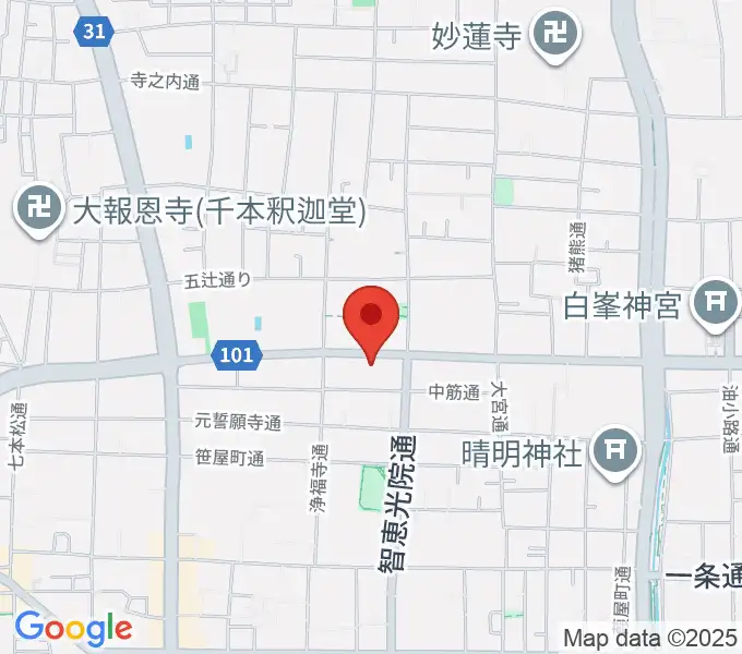 studio INOの地図