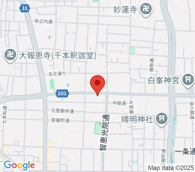 studio INOの地図