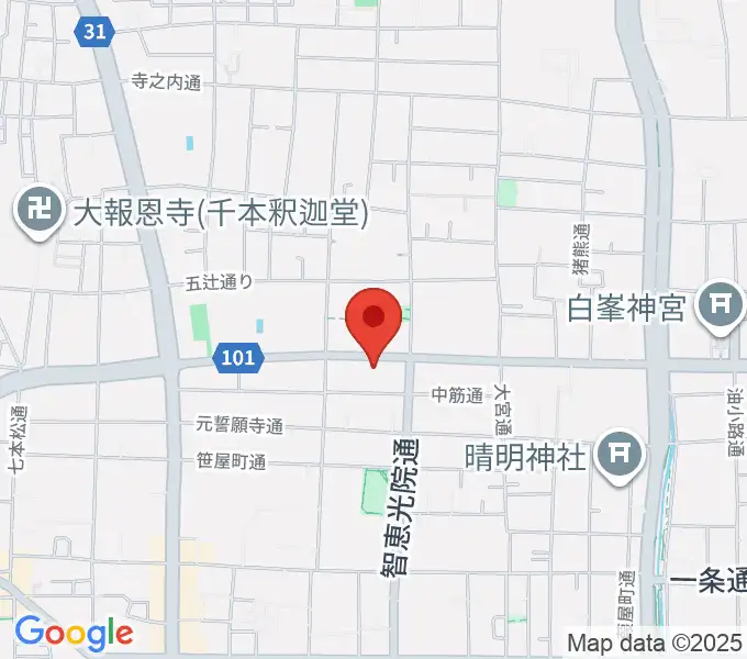 studio INOの地図
