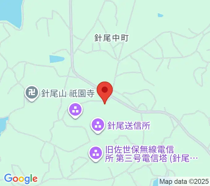 佐世保オレンジボックスの地図