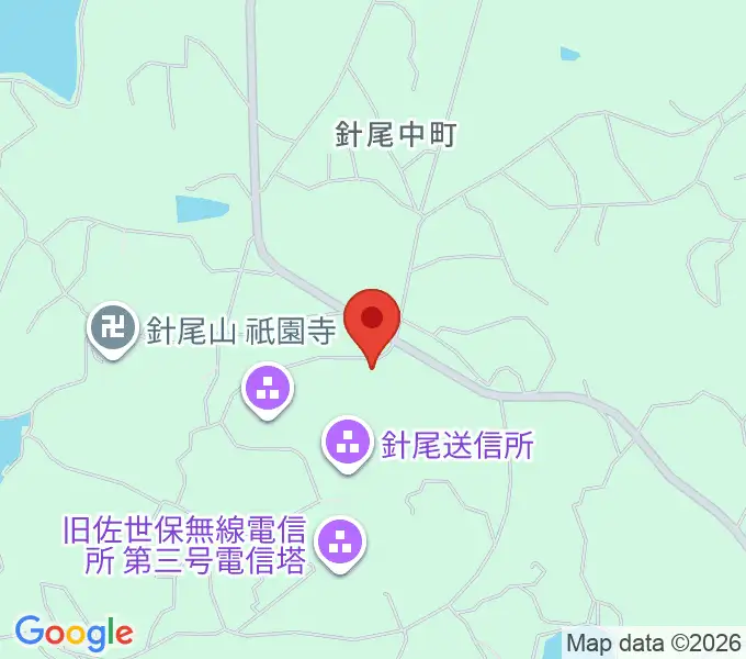 佐世保オレンジボックスの地図