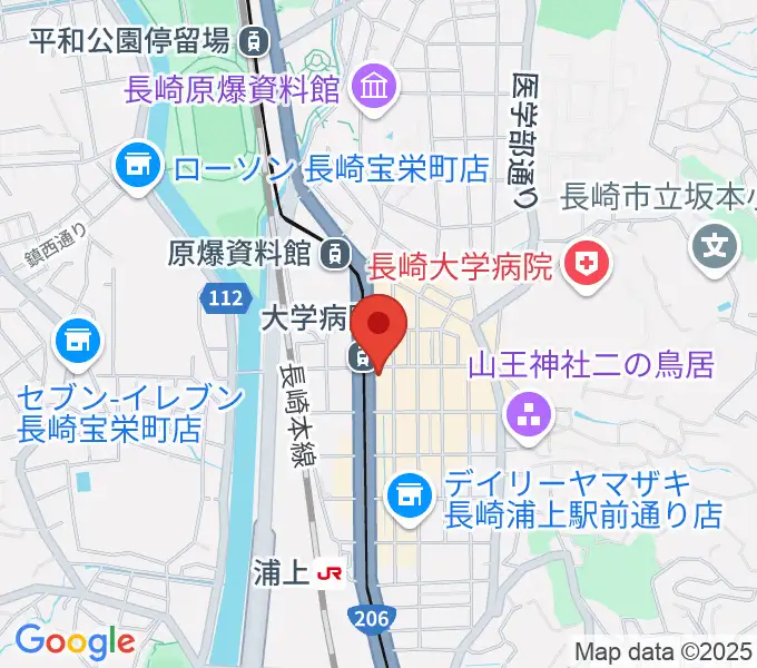 ホンダ楽器 アストロスペースの地図