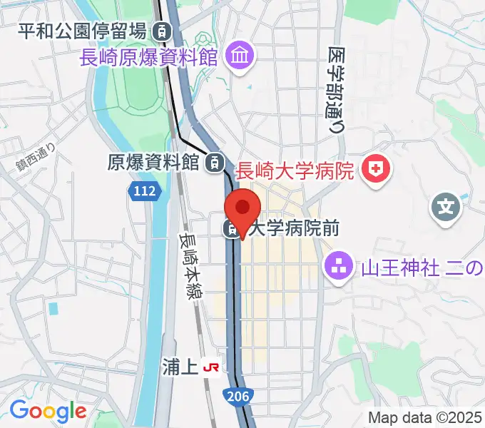 ホンダ楽器 アストロスペースの地図