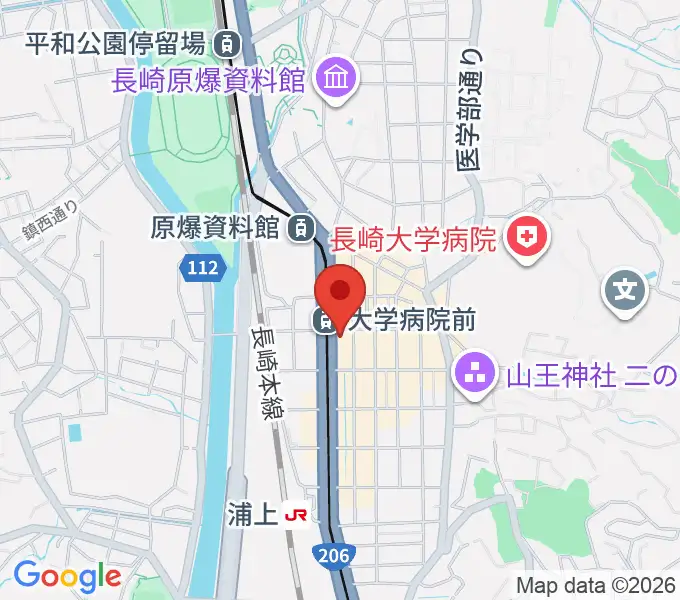 ホンダ楽器 アストロスペースの地図