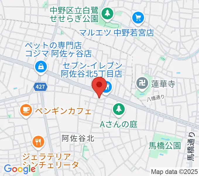 阿佐ヶ谷家劇場の地図