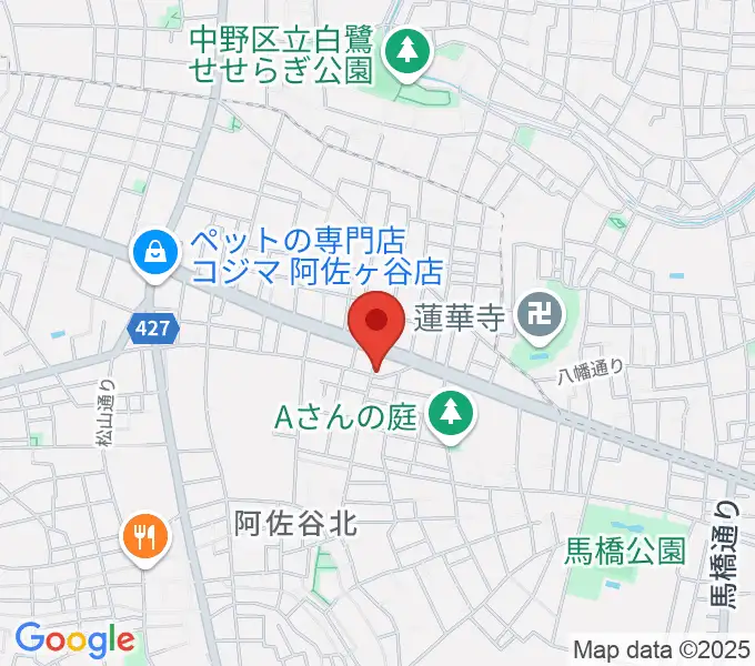阿佐ヶ谷家劇場の地図