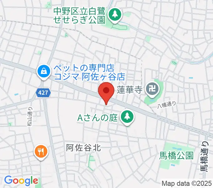 阿佐ヶ谷家劇場の地図