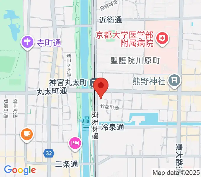京都メトロの地図
