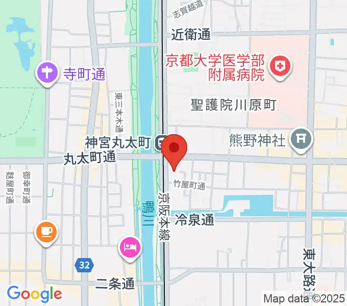 京都メトロの地図