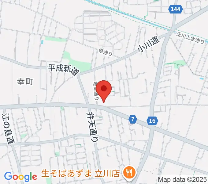 CHABOHIBA HALLの地図