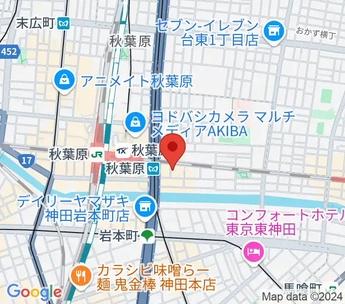 秋葉原イケベック IkeBECKの地図