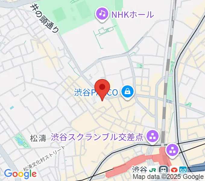 Lavocボーカル教室の地図
