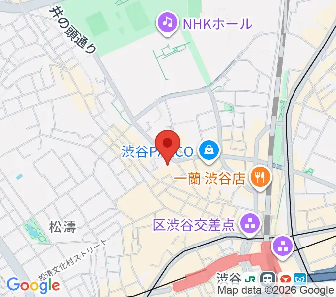 Lavocボーカル教室の地図