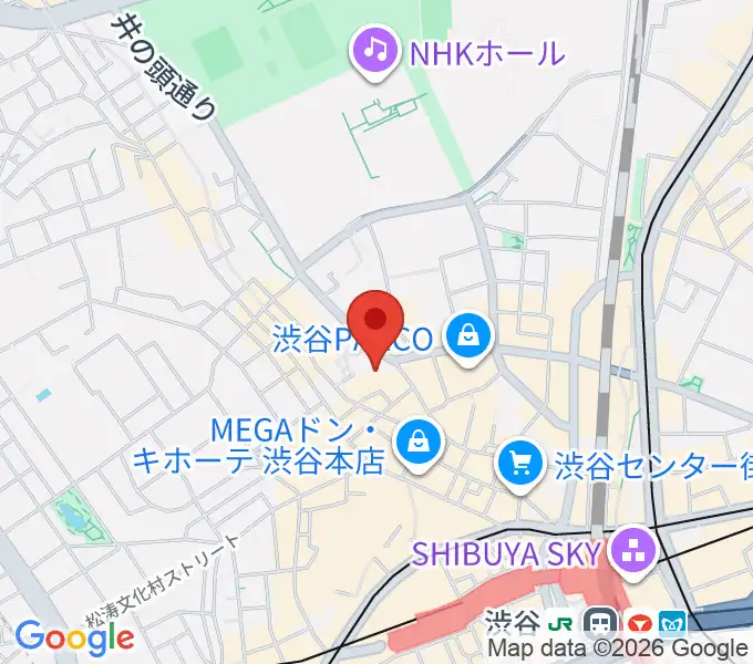 Lavocボーカル教室の地図