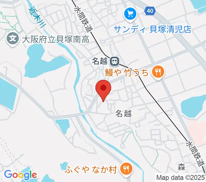 スタジオ0724の地図