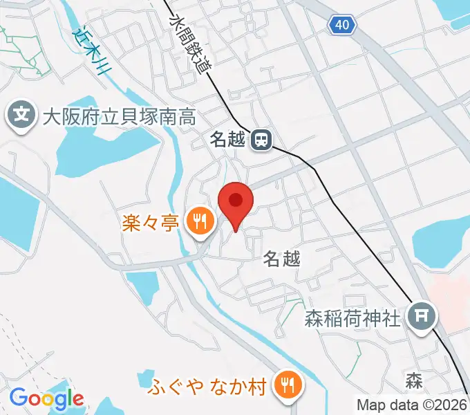 スタジオ0724の地図