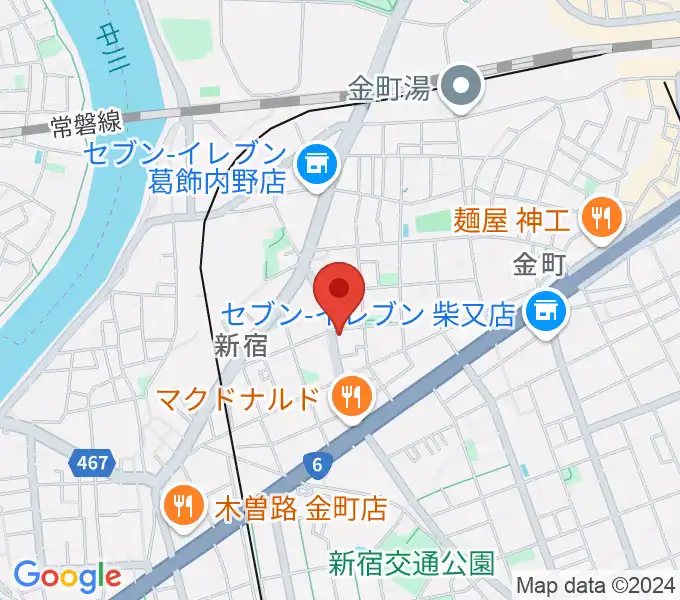 濱崎 由季子 ピアノ教室の地図