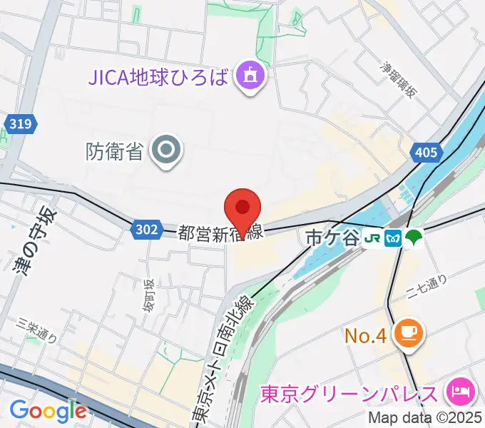 四谷ハニーバーストの地図