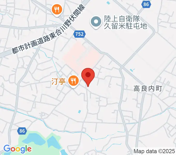 江口ピアノ・エレクトーン教室＆音楽療法室の地図