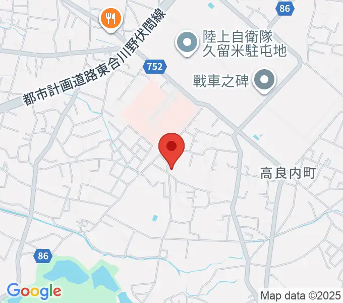 江口ピアノ・エレクトーン教室＆音楽療法室の地図