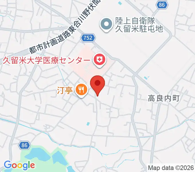 江口ピアノ・エレクトーン教室&音楽療法室の地図