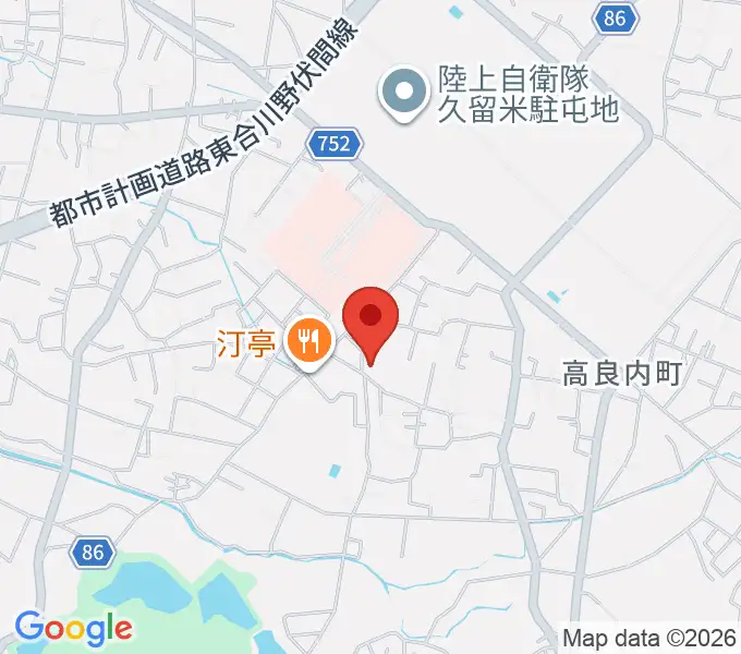 江口ピアノ・エレクトーン教室&音楽療法室の地図