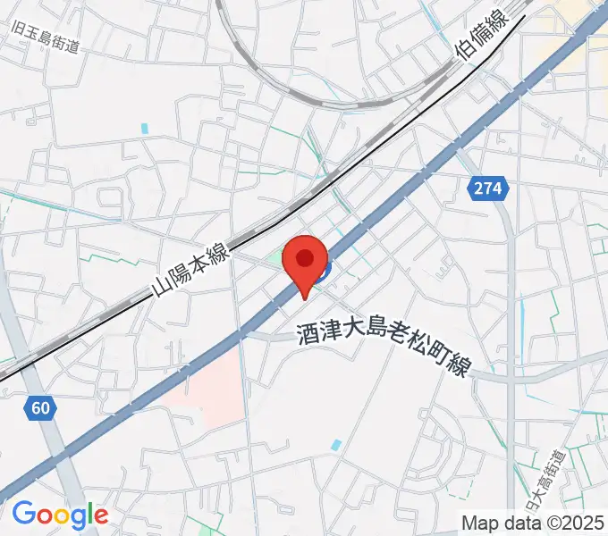 倉敷クッキージャーの地図