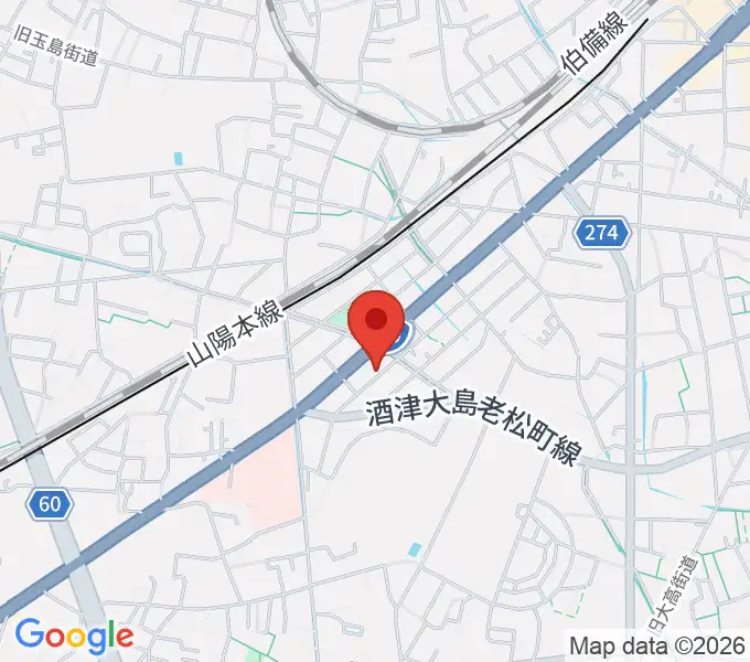 倉敷クッキージャーの地図