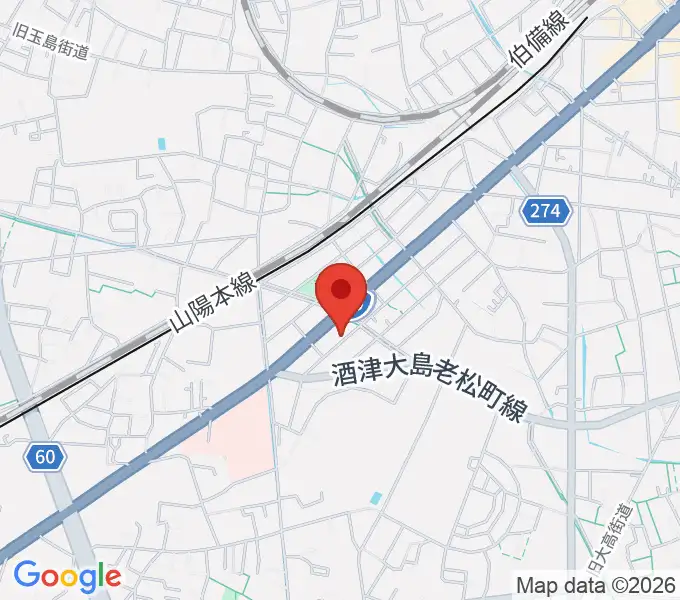 倉敷クッキージャーの地図