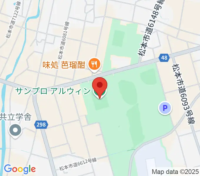 サンプロアルウィンの地図