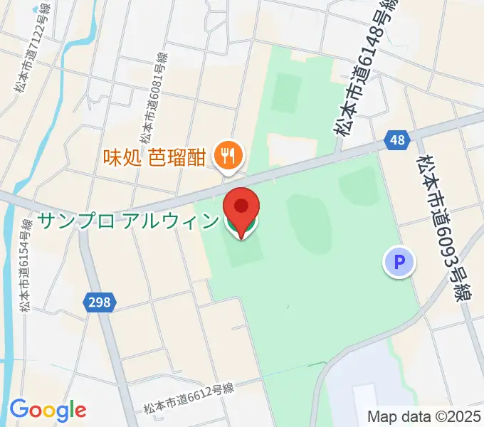 サンプロアルウィンの地図
