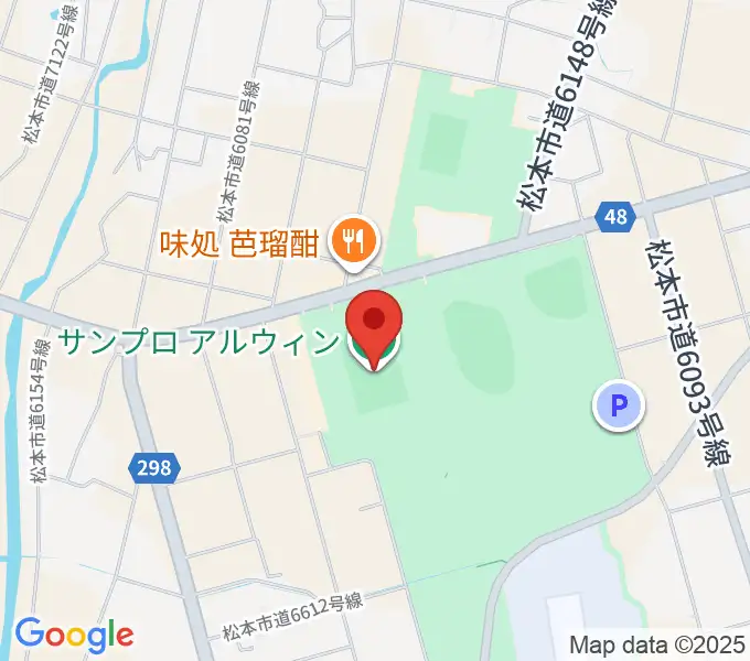 サンプロアルウィンの地図