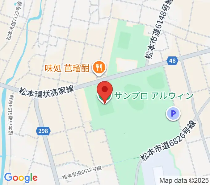 サンプロアルウィンの地図