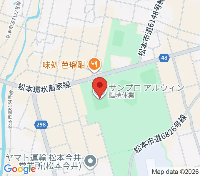 サンプロアルウィンの地図