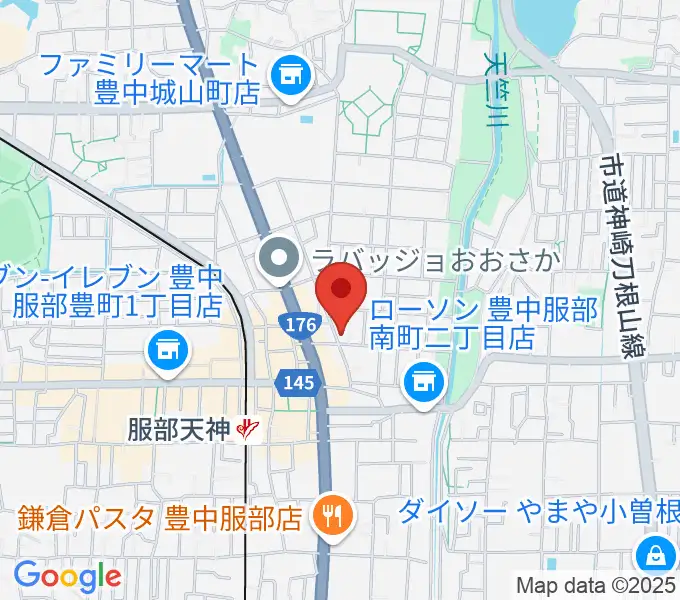ノワ･アコルデ音楽アートサロンの地図
