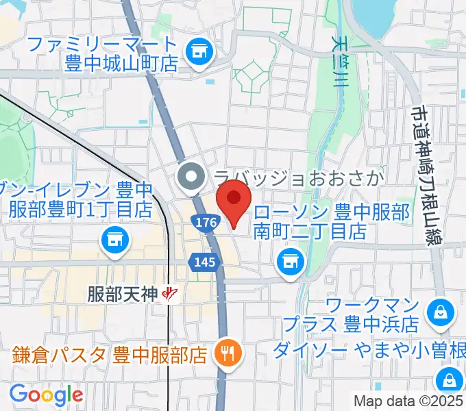 ノワ･アコルデ音楽アートサロンの地図