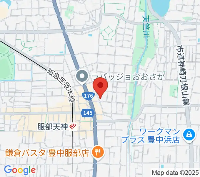 ノワ･アコルデ音楽アートサロンの地図