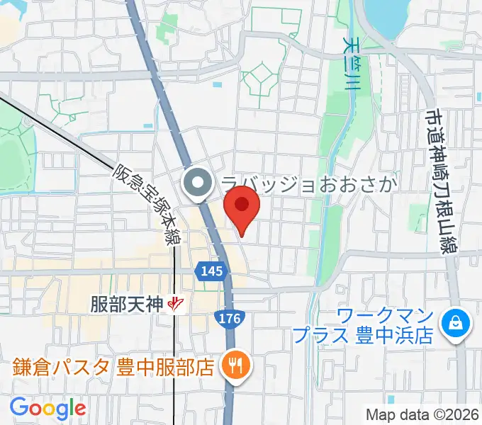 ノワ･アコルデ音楽アートサロンの地図