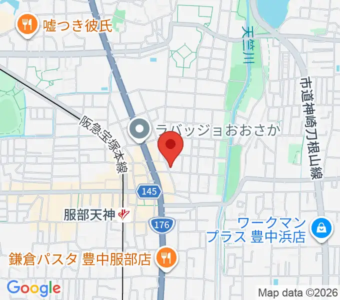 ノワ･アコルデ音楽アートサロンの地図