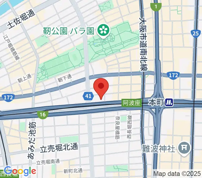 綺羅星ホールの地図