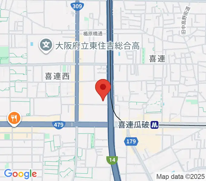 クレオ大阪南の地図