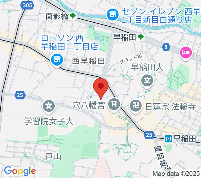 トーキョーコンサーツ・ラボの地図