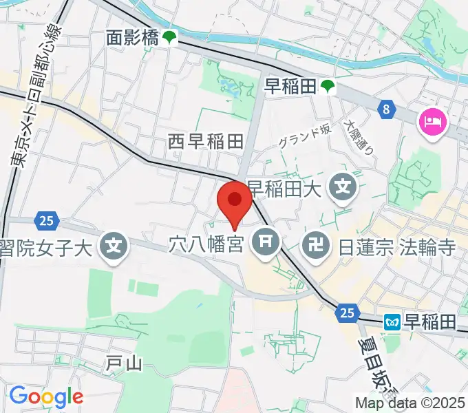 トーキョーコンサーツ・ラボの地図